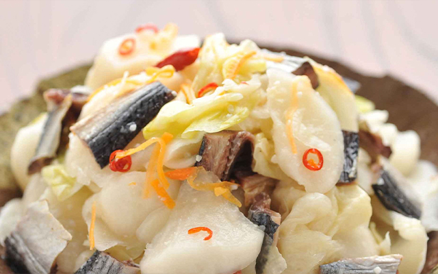 やん衆にしん漬け